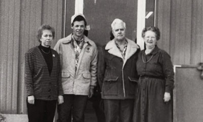 Belma, Robin, Arlie and Sarah, 1991