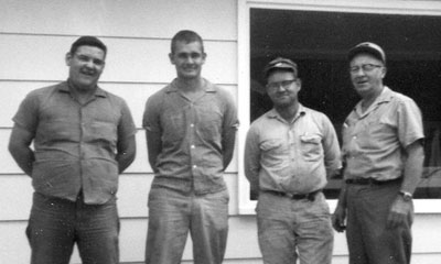 Dale Guyer, 1966 (second from right)